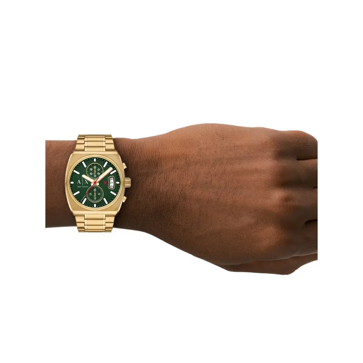 Armani Exchange Green Dial Analog Chronograph Men Watch AX2822 - Image 2