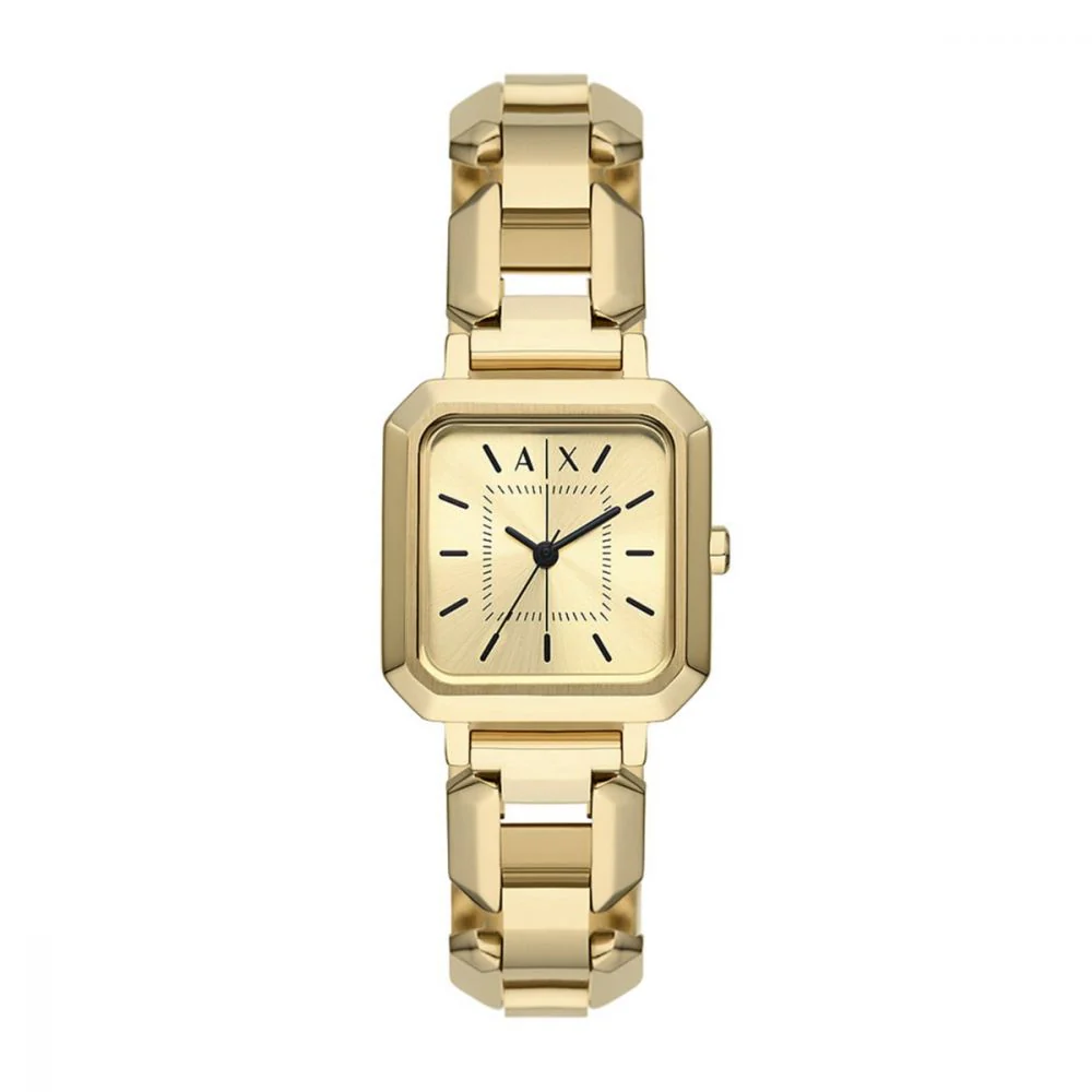 Armani Exchange Leila Quartz Gold Dial Analog Women's Watch AX5721