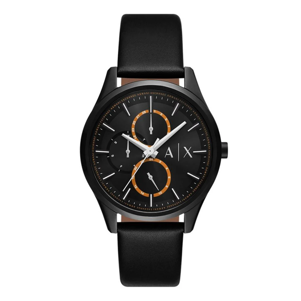 Armani Exchange Quartz Black Dial Chronograph Watch for Men - AX1886