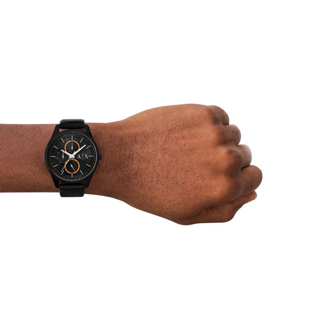 Armani Exchange Quartz Black Dial Chronograph Watch for Men - AX1886 - Image 3