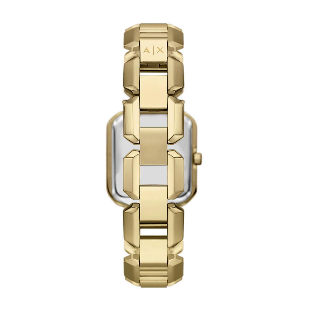 Armani Exchange Quartz Blue Dial Rectangular Analog Women Watch AX5735 - Image 5