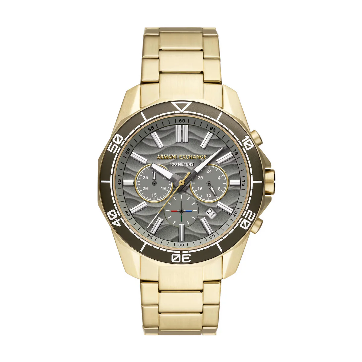 Armani Exchange Quartz Green Dial Analog Watch For Men AX1970