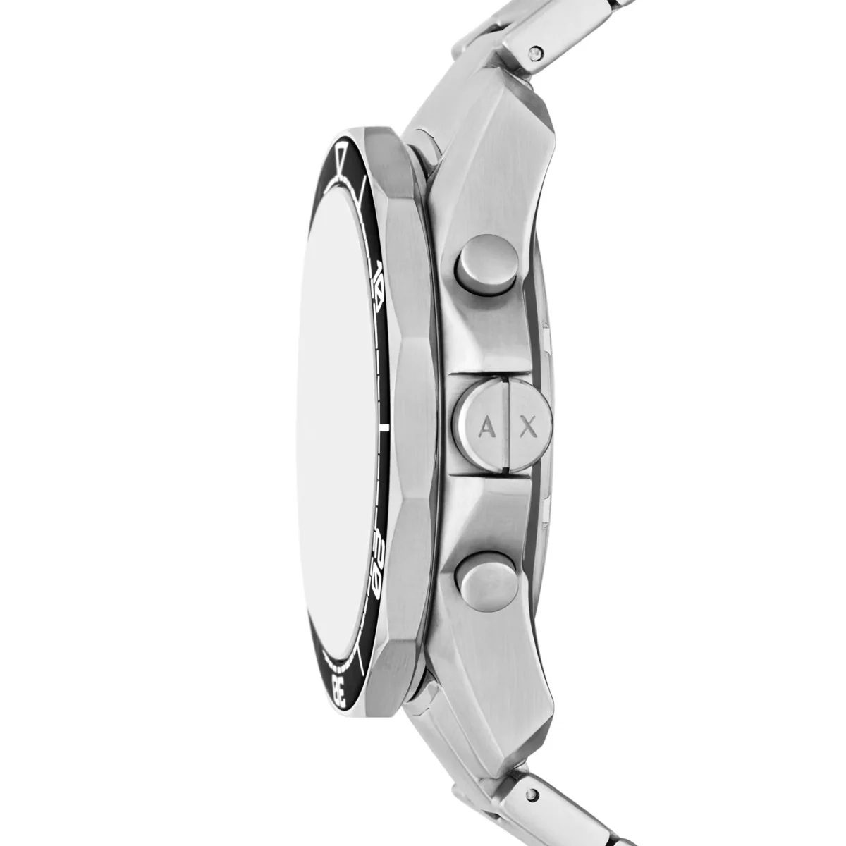 Armani Exchange Quartz Silver Dial Analog Chronograph Men's Watch AX1969 - Image 2