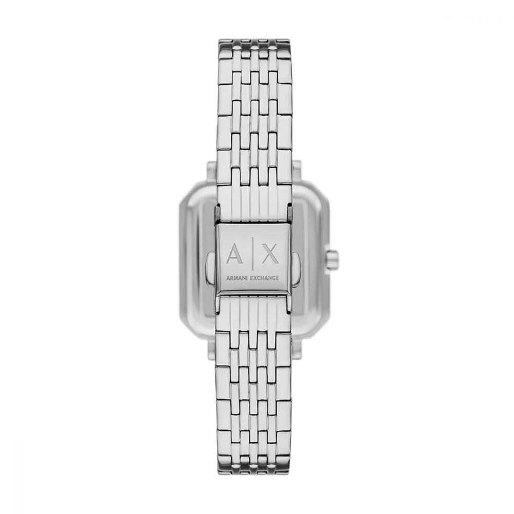 Armani Exchange Silver Rectangular Dial Analog Women Watch AX5724 - Image 3