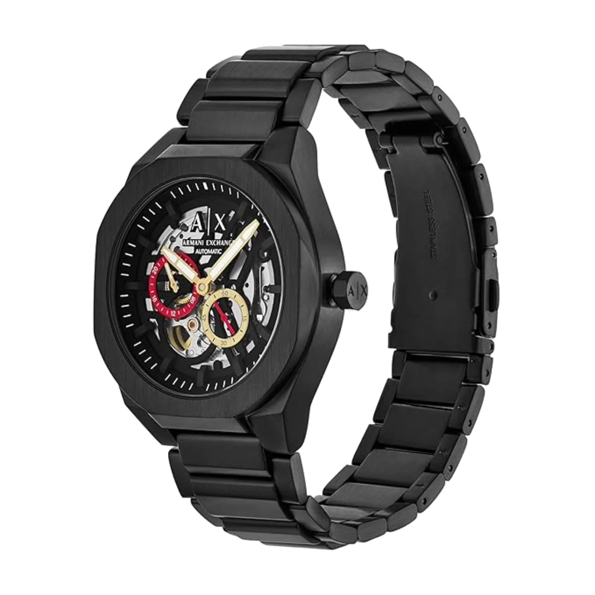 Armani Exchange Sync Black Dial Analog Automatic Watch For Men AX4196 - Image 4