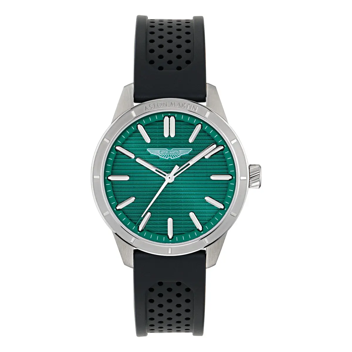 Aston Martin Quartz Silver Round Dial Analog Men's Watch MTIH1F503