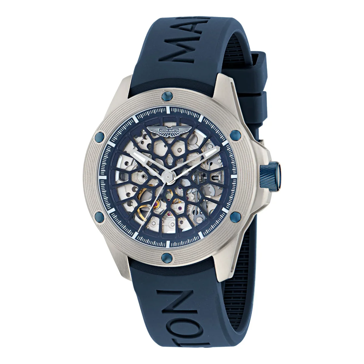 Aston Martin Silver Dial Mechanical Automatic Men's Watch MTRR1F5043E - Image 6