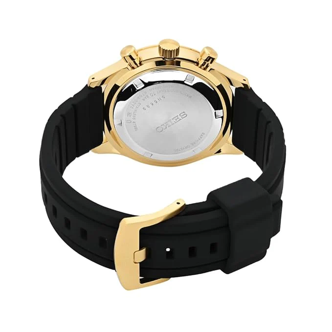 Automatic Chronograph Black Dial Watch for Men - SSB446P1 - Image 4