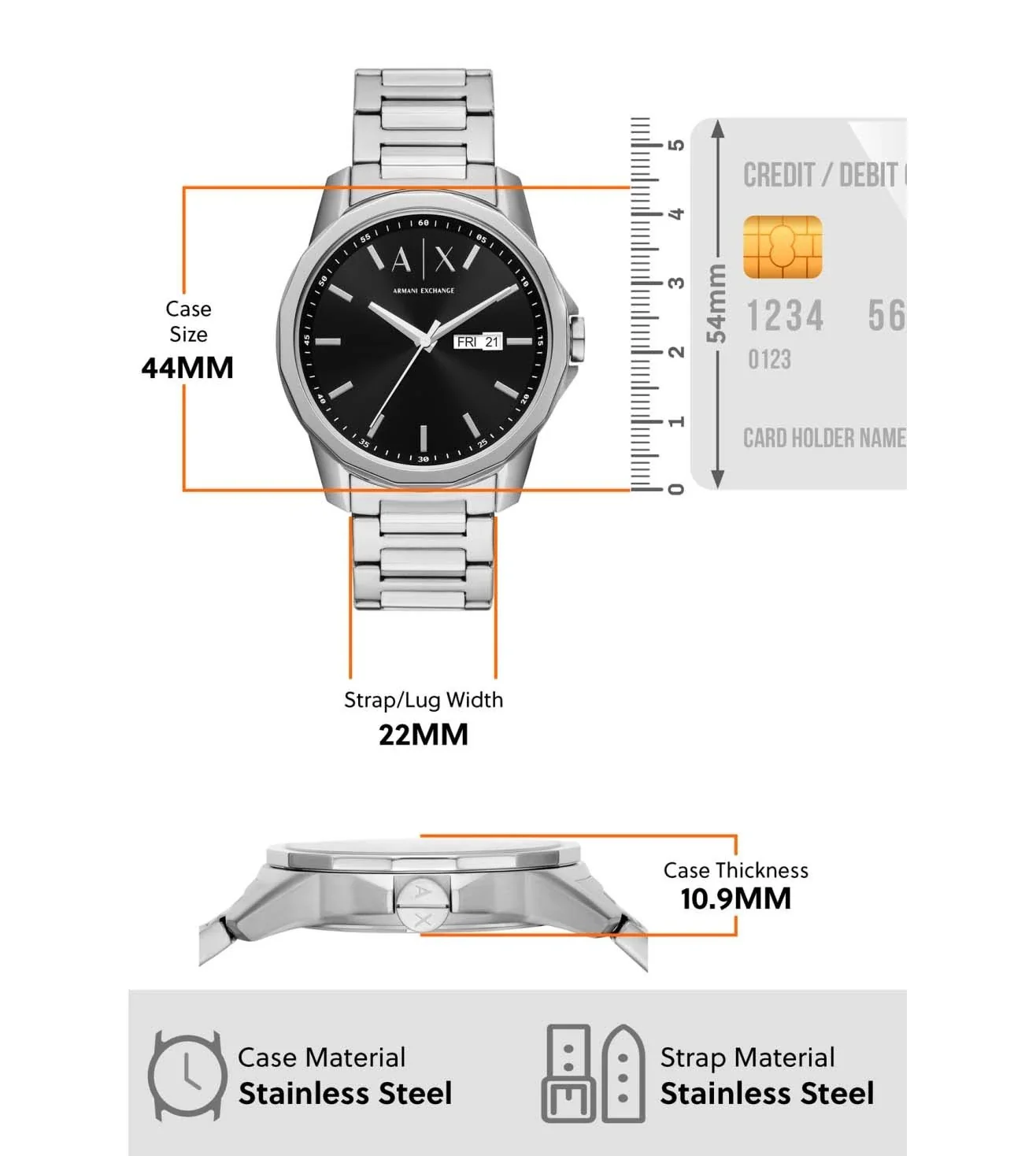 AX1733 | ARMANI EXCHANGE Watch for Men - Image 6