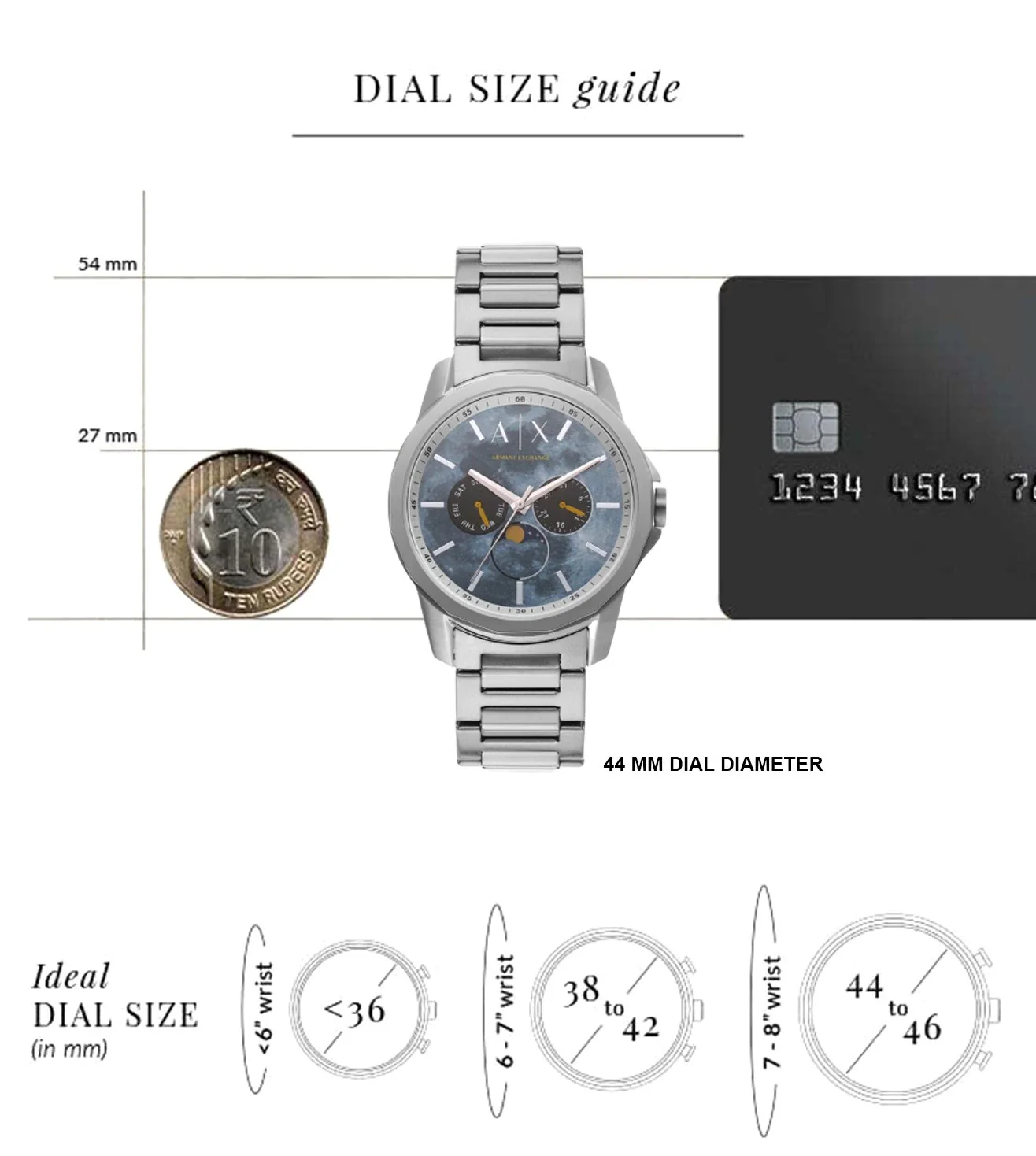 AX1736 | ARMANI EXCHANGE Multifunction Watch for Men - Image 6