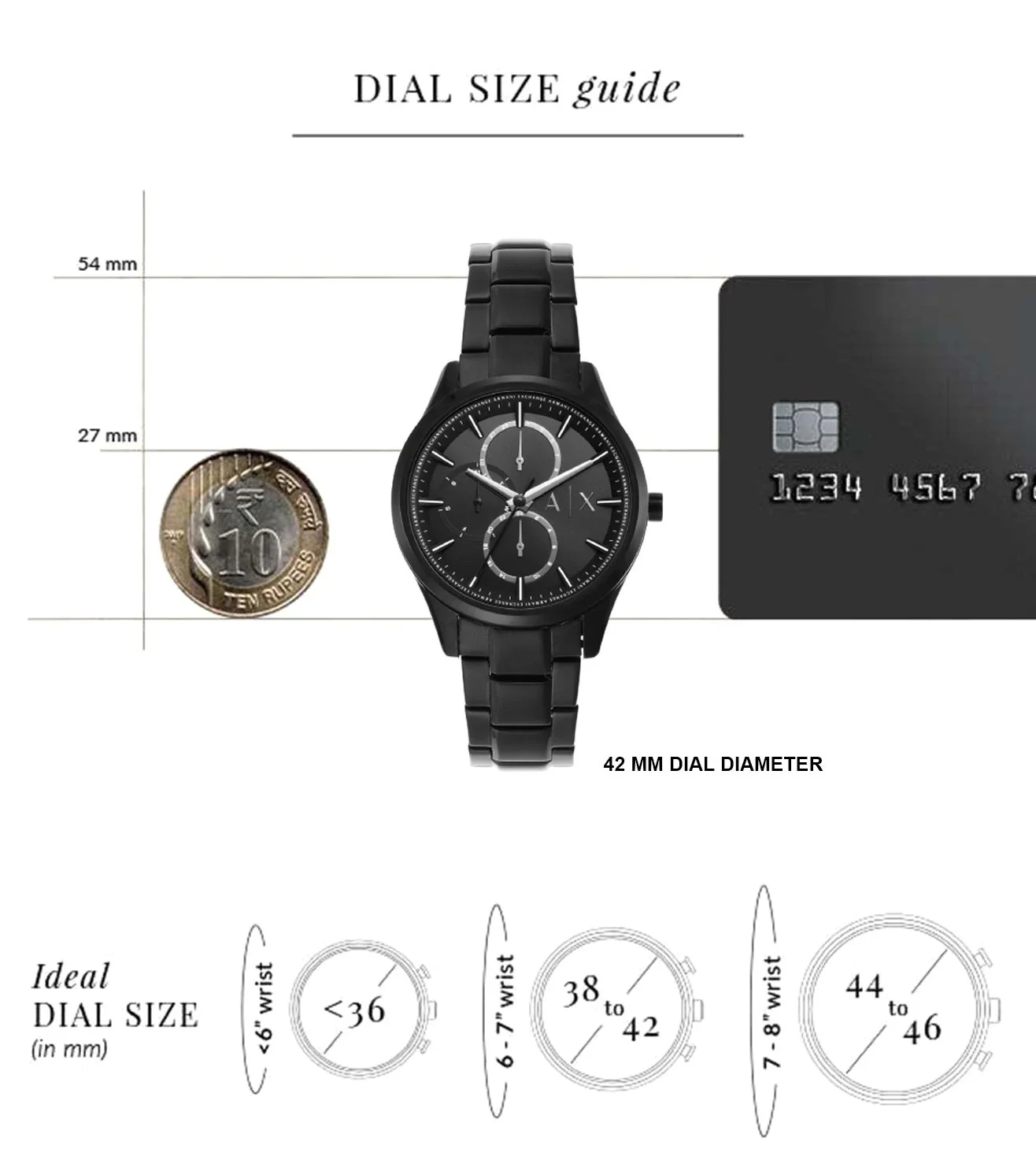 AX1867 | ARMANI EXCHANGE Multifunction Watch for Men - Image 6