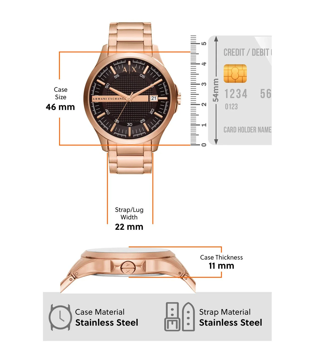 AX2449 | ARMANI EXCHANGE Watch for Men - Image 6