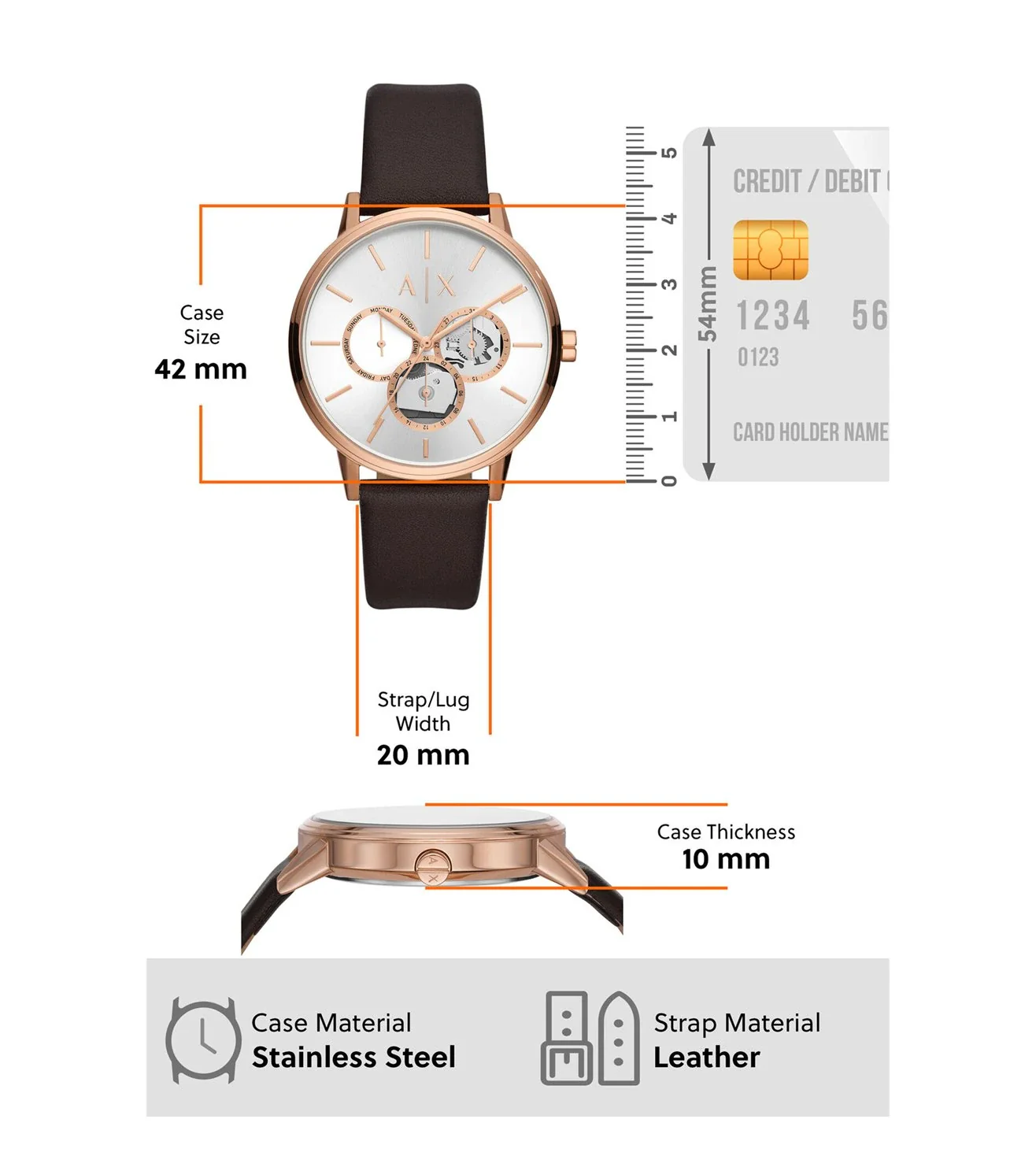AX2756 | ARMANI EXCHANGE Automatic Watch for Men - Image 7
