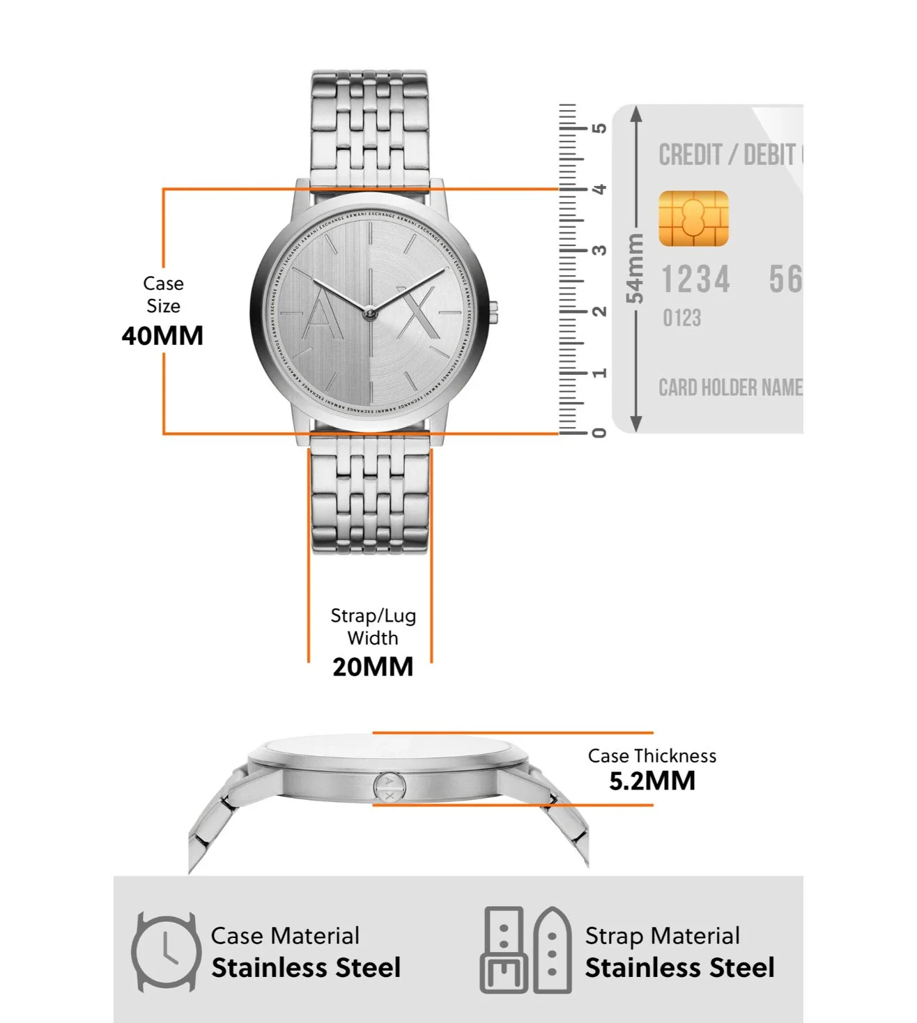AX2870 | ARMANI EXCHANGE Analog Watch for Men - Image 6
