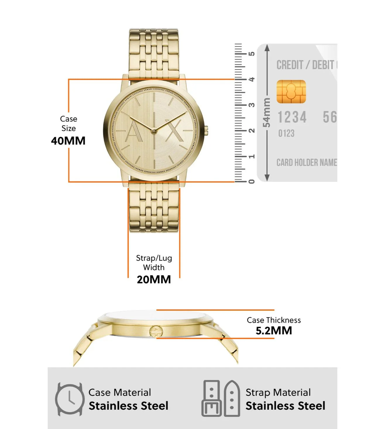 AX2871 | ARMANI EXCHANGE Analog Watch for Men - Image 6