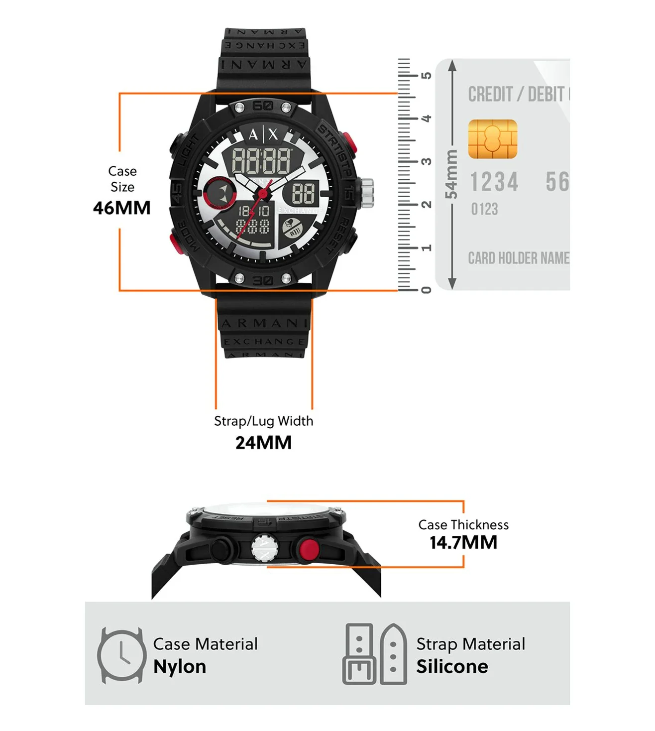 AX2960 | ARMANI EXCHANGE Chronograph Analog Watch for Men - Image 7