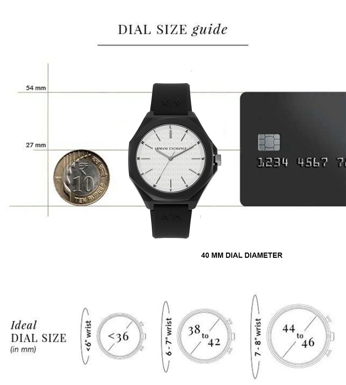 AX4600 | ARMANI EXCHANGE Watch for Men - Image 9