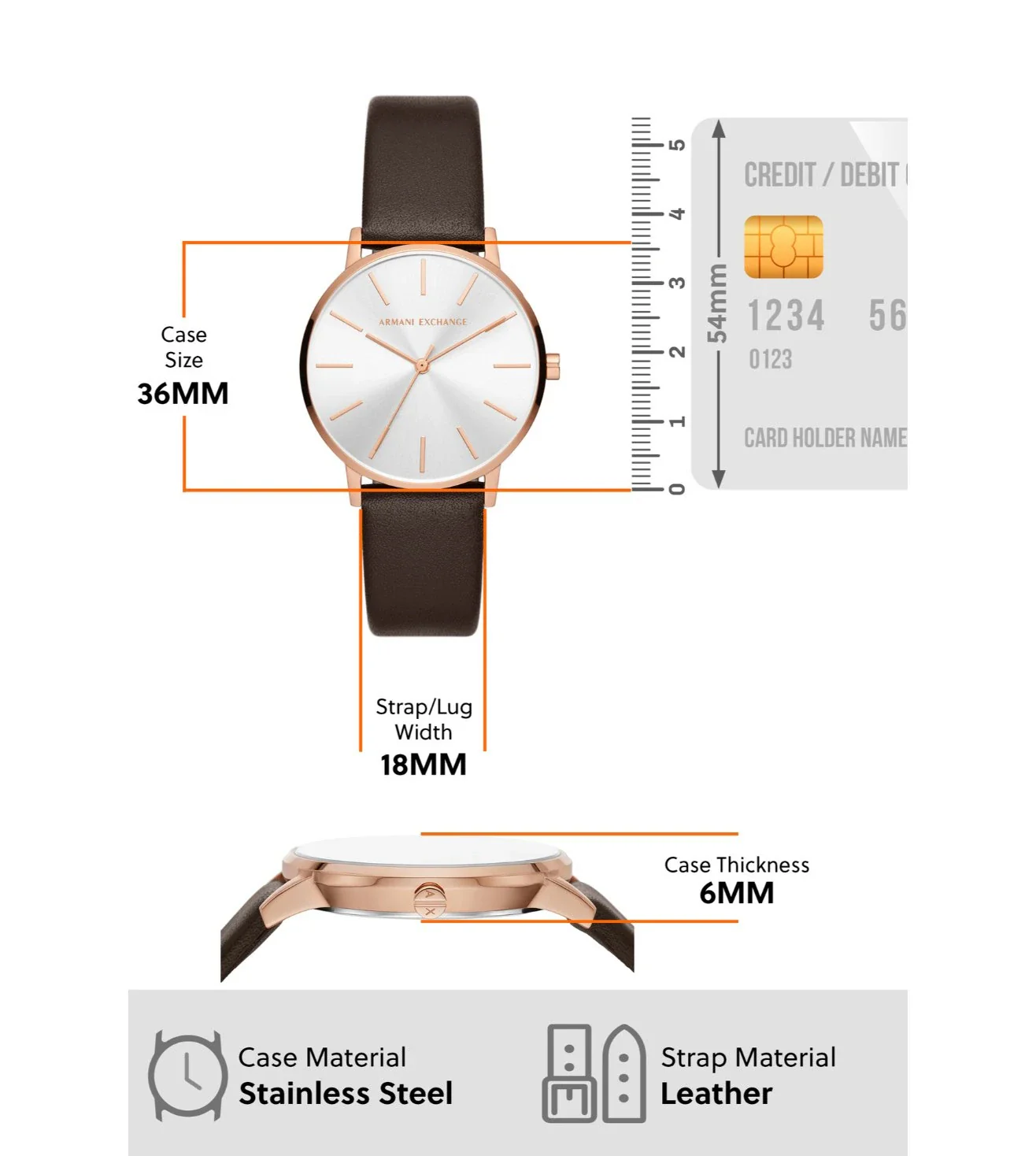 AX5592 | ARMANI EXCHANGE Analog Watch for Women - Image 6