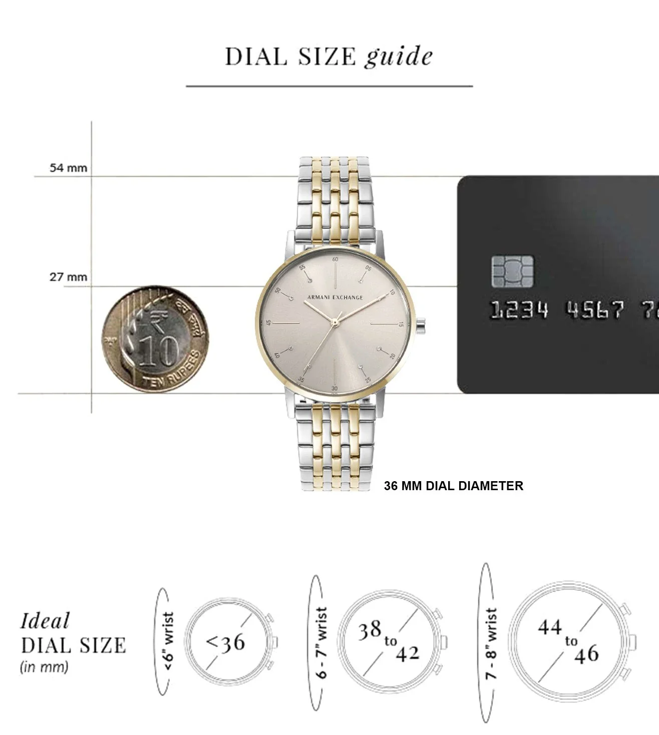 AX5595 | ARMANI EXCHANGE Lola Analog Watch for Women - Image 6
