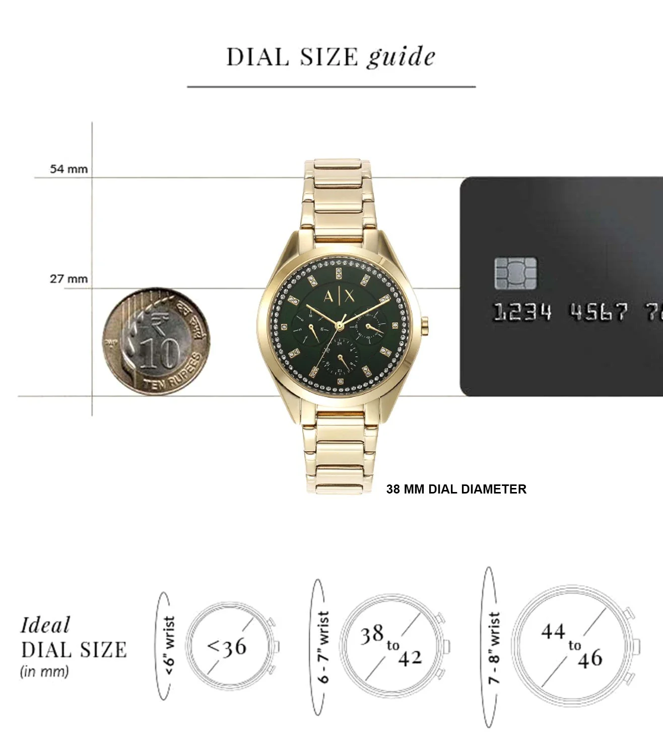 AX5661 | ARMANI EXCHANGE Lady Giacomo Analog Watch for Women - Image 6