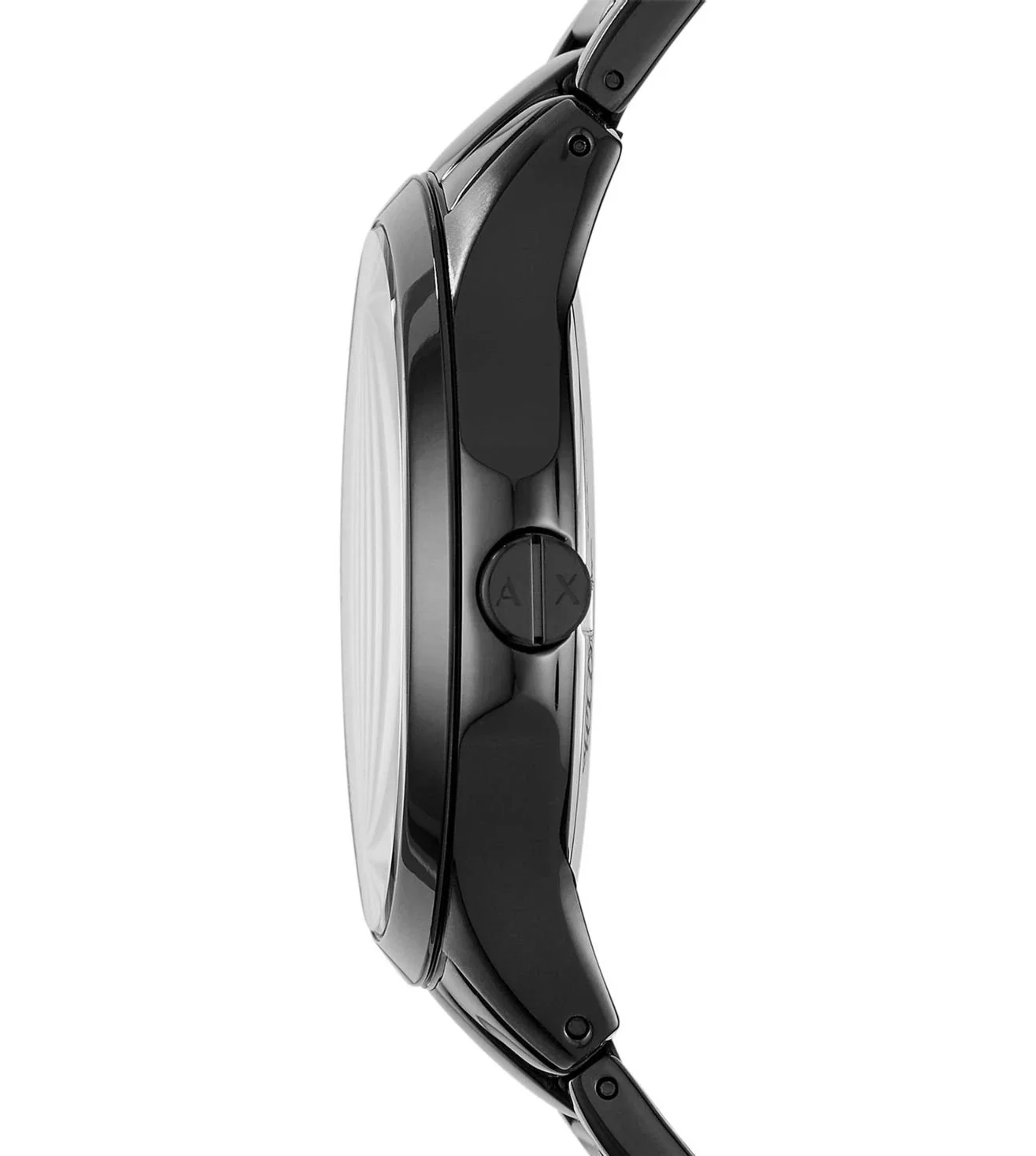 AX7101 | ARMANI EXCHANGE Hampton Black Dial Watch With Bracelet for Men - Gift Set - Image 3