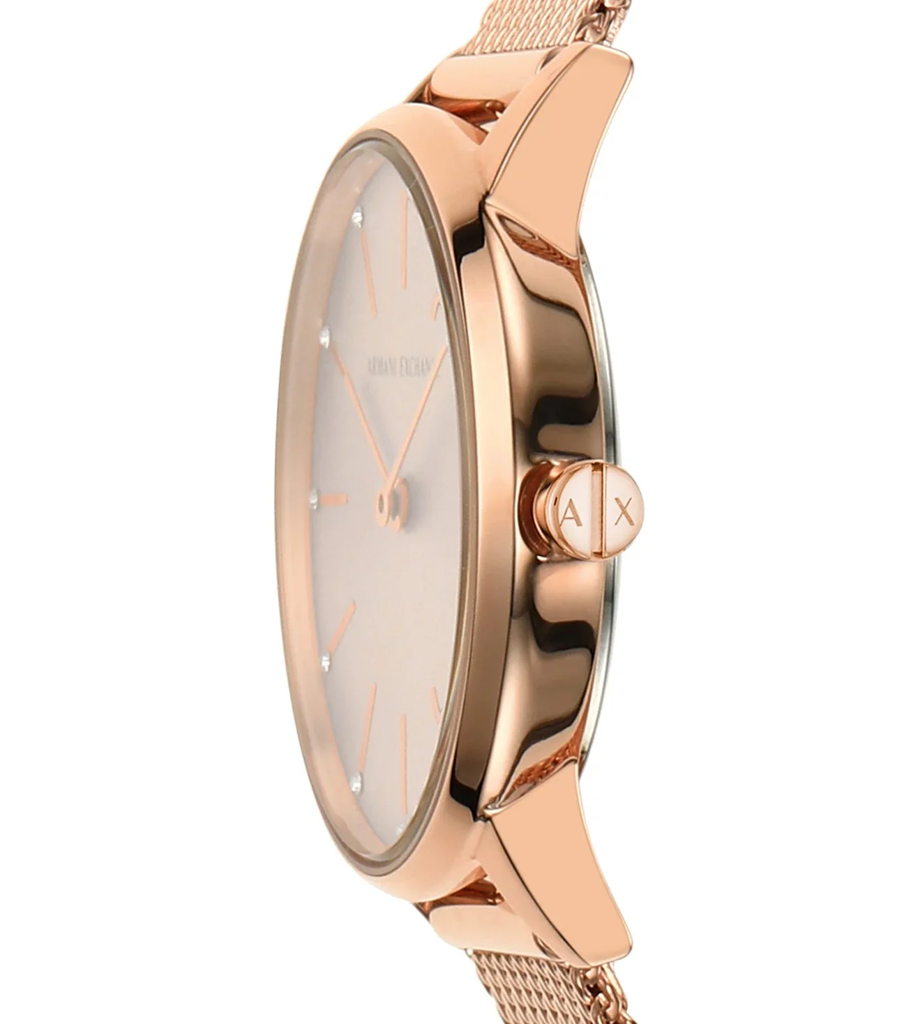 AX7121 | ARMANI EXCHANGE Lola Analog Watch for Women With Chain Bracelet ‌ - Image 3