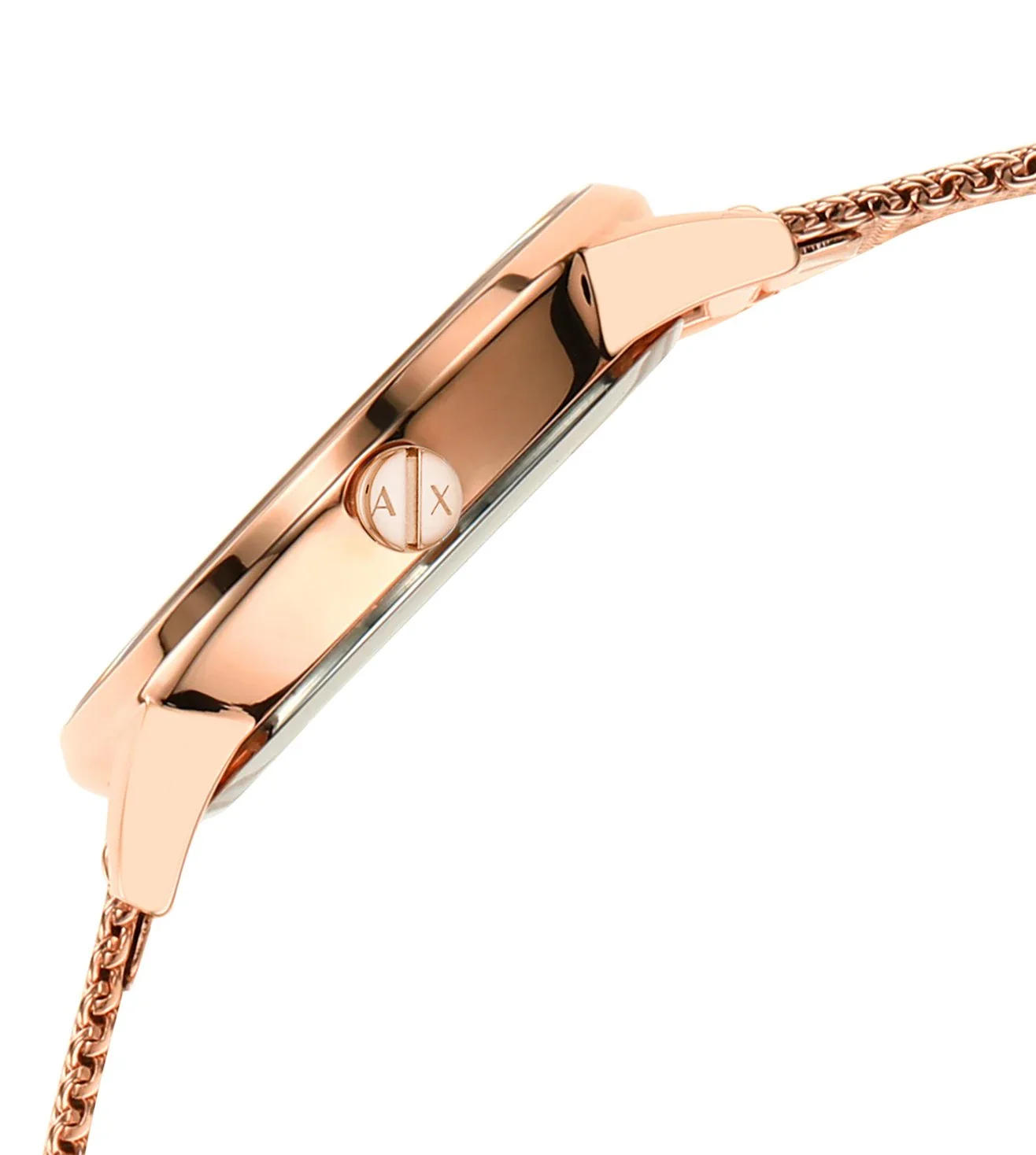 AX7121 | ARMANI EXCHANGE Lola Analog Watch for Women With Chain Bracelet ‌ - Image 4