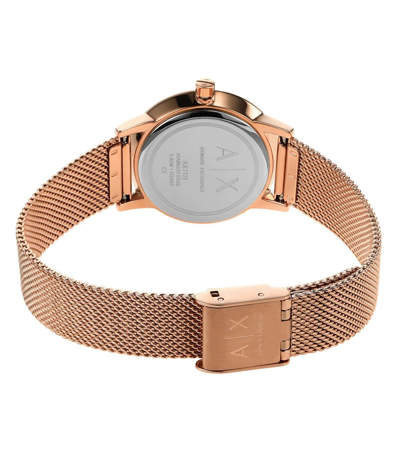 AX7121 | ARMANI EXCHANGE Lola Analog Watch for Women With Chain Bracelet ‌ - Image 5