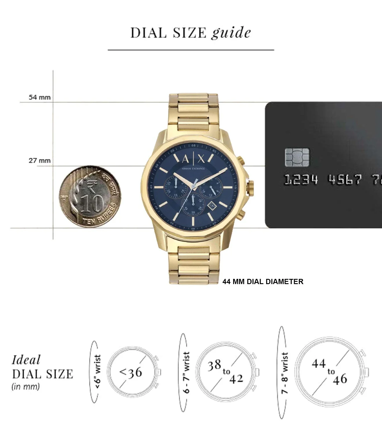 AX7151SET | ARMANI EXCHANGE Banks Chronograph Watch for Men With Bracelet - Image 7