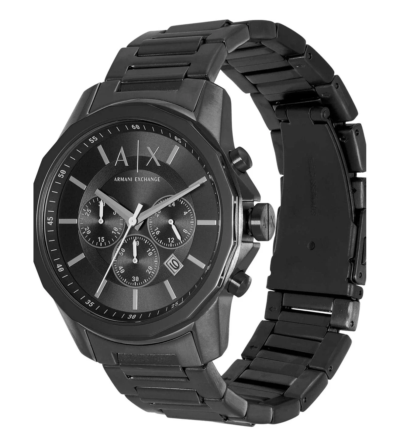 AX7153ST | ARMANI EXCHANGE Banks Chronograph Watch for Men With Bracelet - Image 3