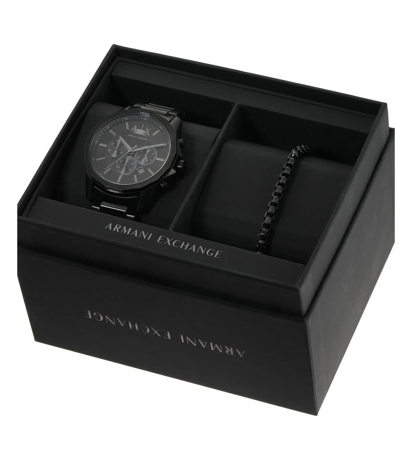 AX7153ST | ARMANI EXCHANGE Banks Chronograph Watch for Men With Bracelet - Image 6