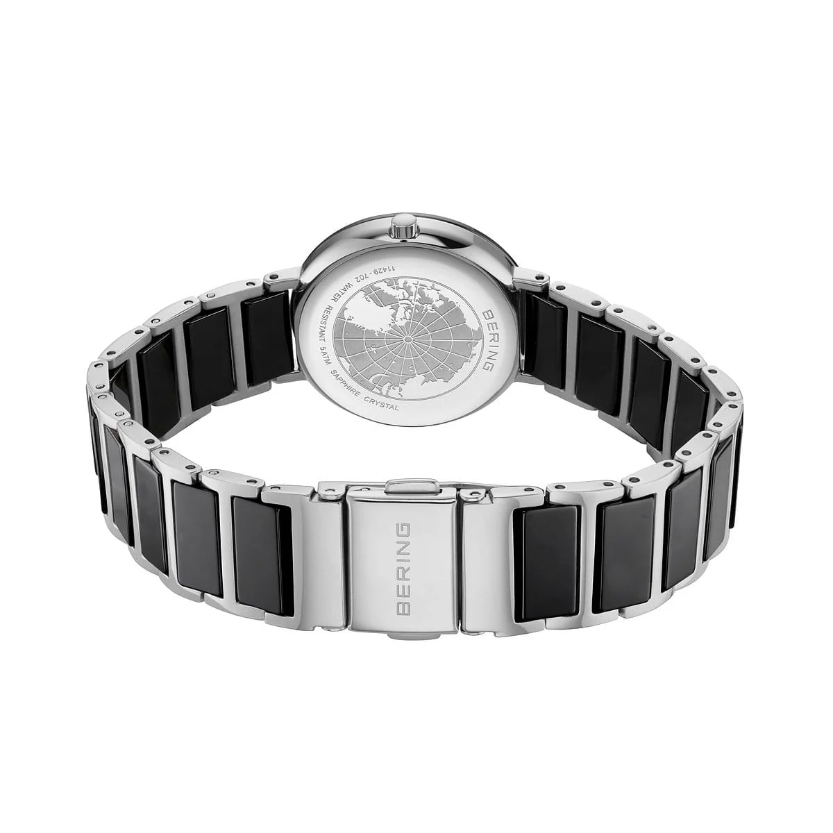 Bering Ceramic Black Dial Analog Women’s Watch – 11429-702 - Image 5