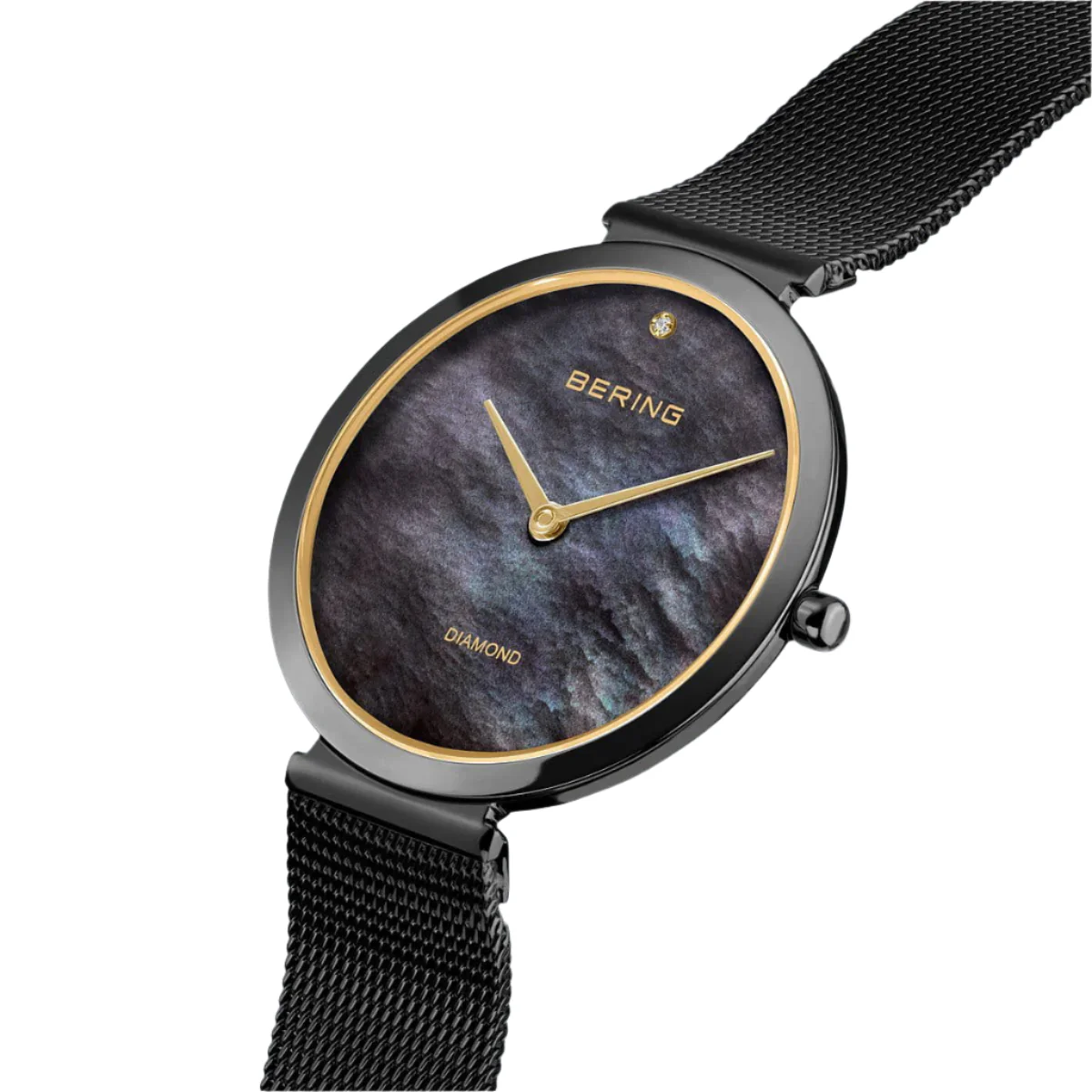 Bering Classic Black Dial Analog Watch For Women 18132-132 - Image 2