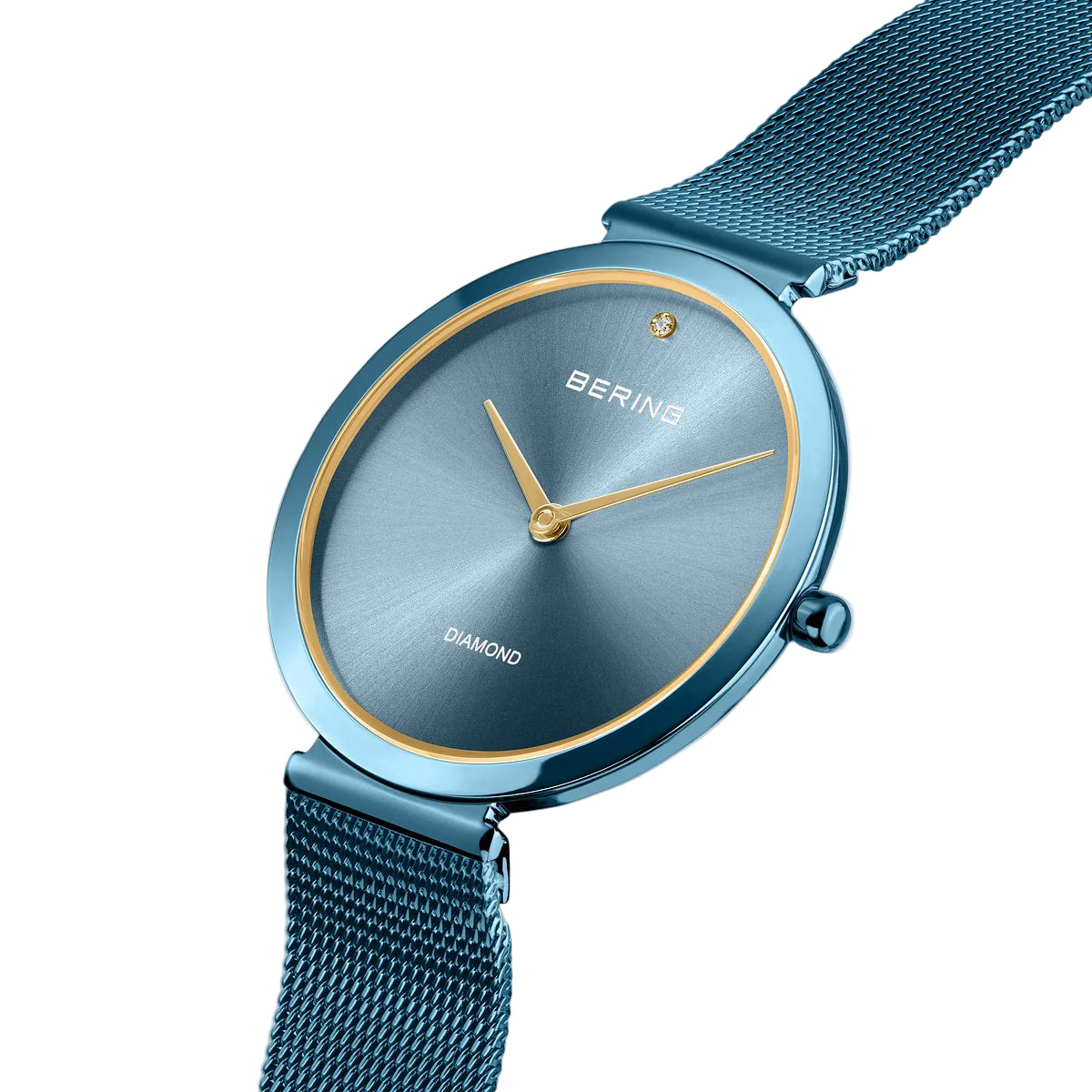 Bering Classic Blue Dial Analog Watch For Women 18132-Charity 1 - Image 2
