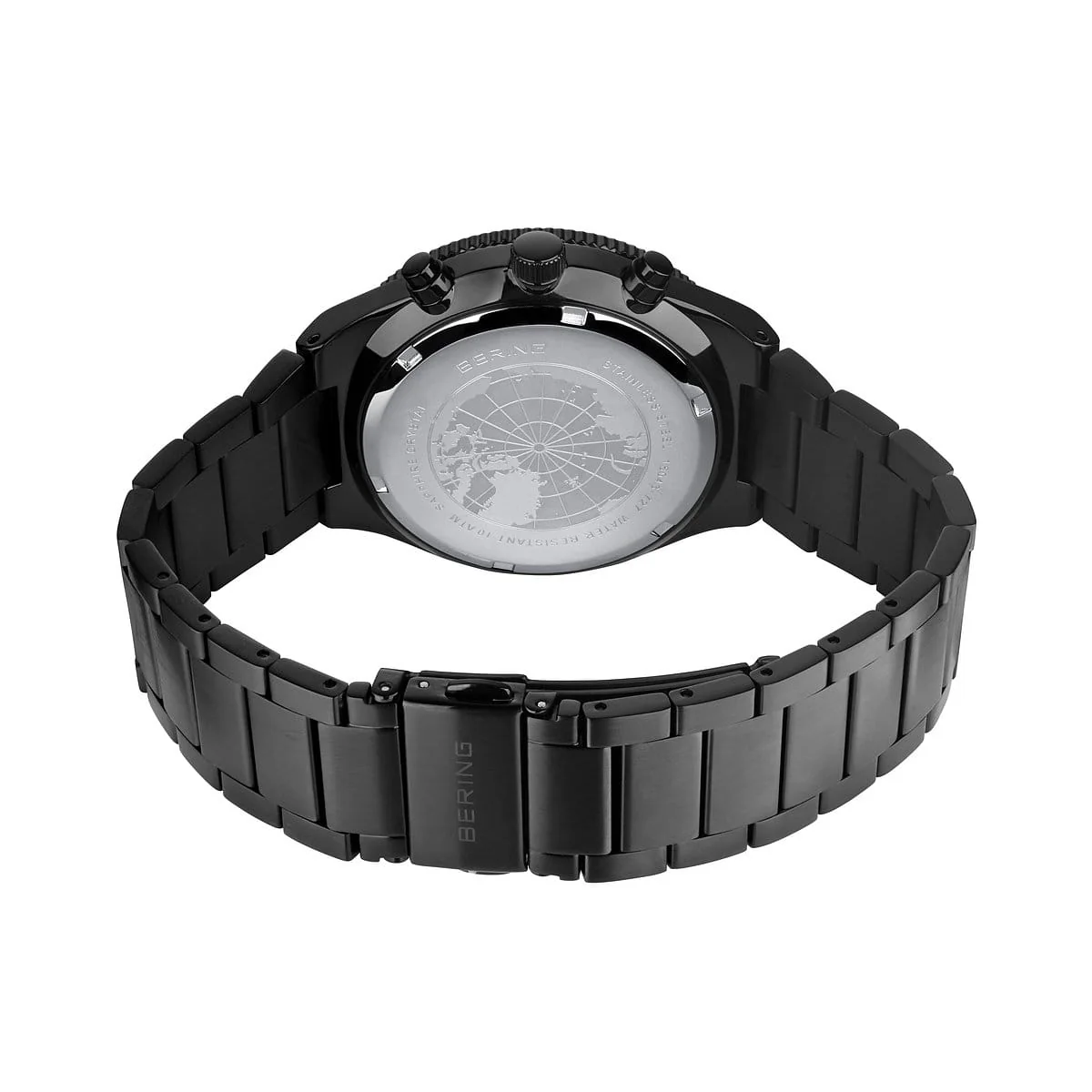 Bering Classic Blue Dial Chronograph Watch For Men 15043-727 - Image 4