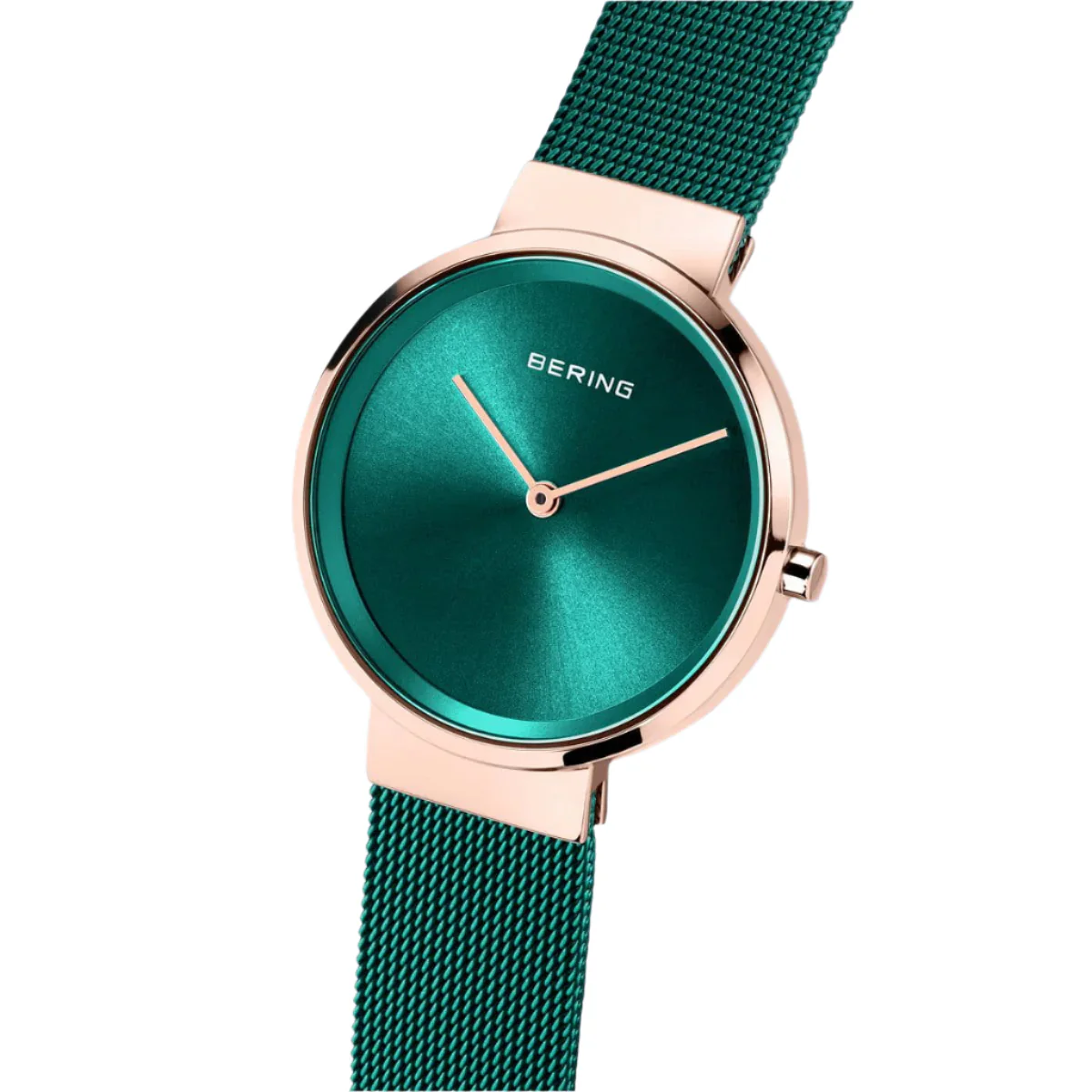 Bering Classic Green Dial Analog Watch for Women 14531-869 - Image 2