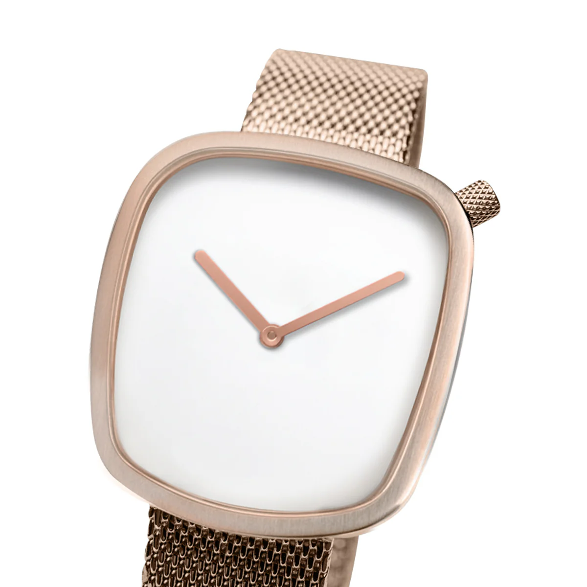 Bering Classic Pebble White Dial Analog Men's Watch 18034-364 - Image 4