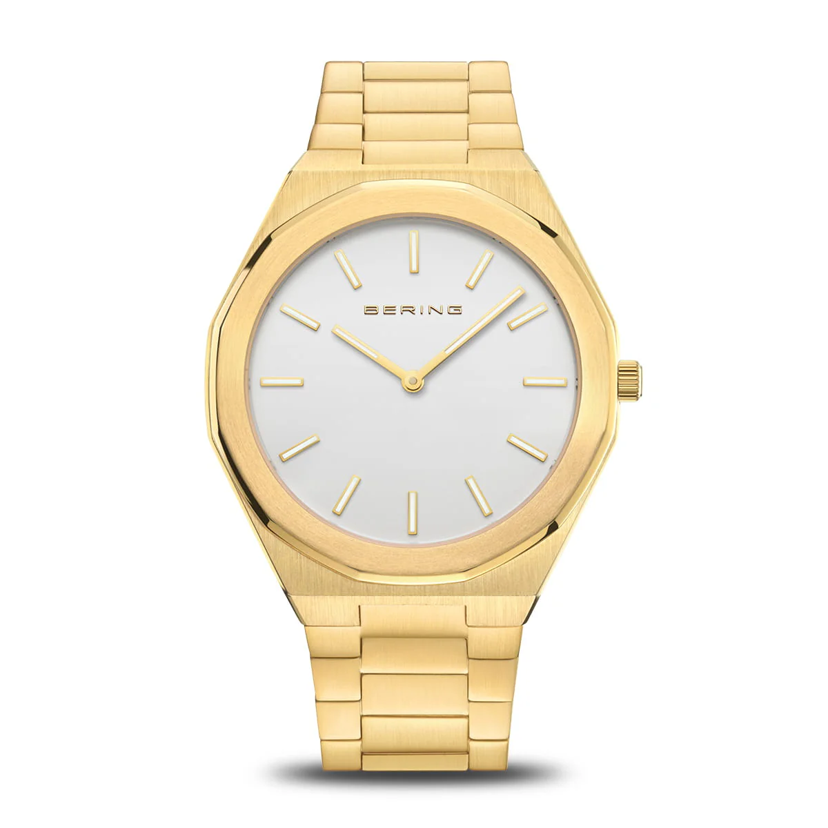 Bering Classic Silver Dial Analog Watch For Men 19641-730