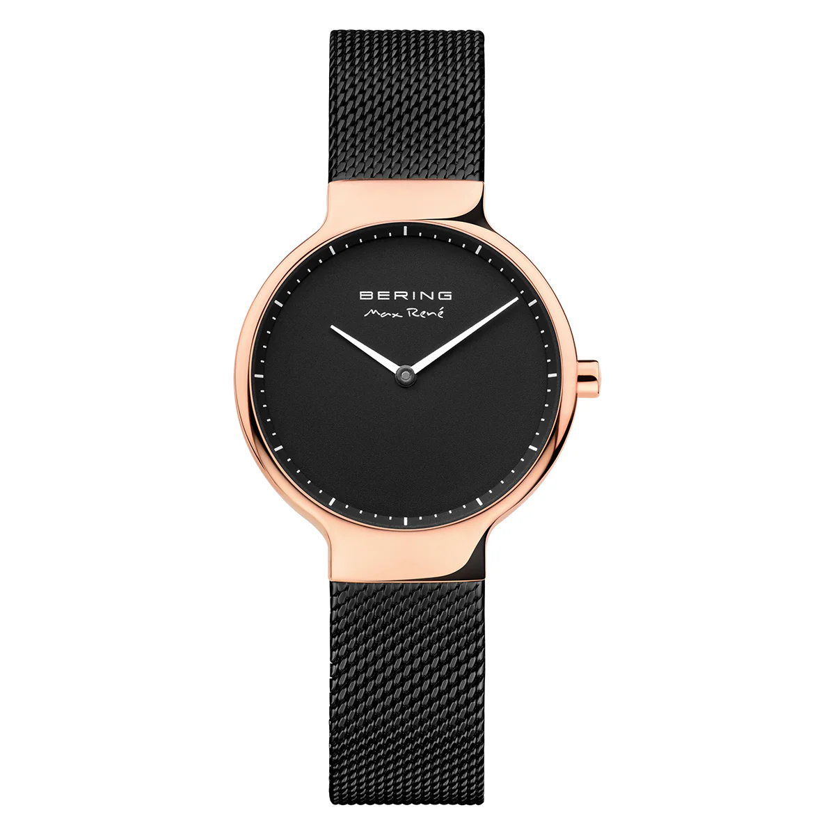 Bering Max Rene Black Dial Analog Watch For Women 15531-262