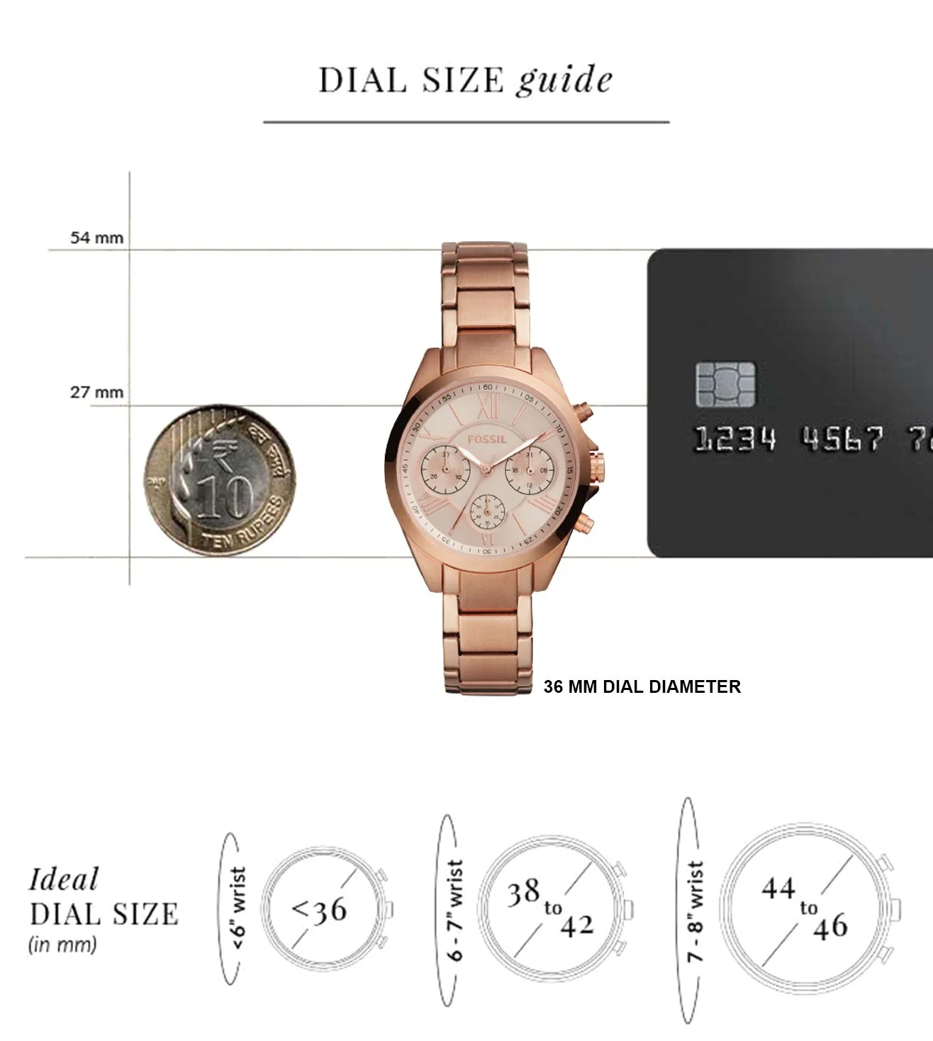 BQ3036 | FOSSIL Modern Courier Midsize Chronograph Watch for Women - Image 5