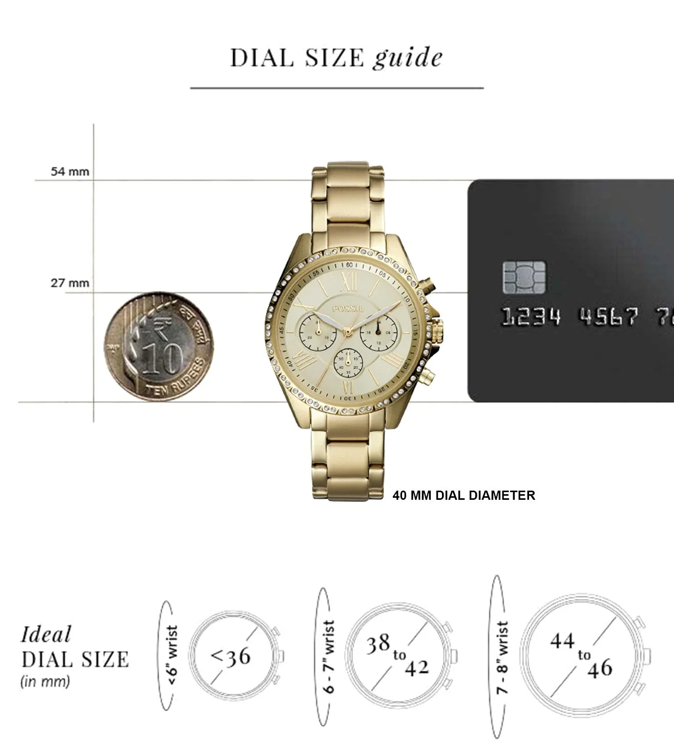 BQ3378 | FOSSIL Modern Courier Chronograph Watch for Women - Image 4