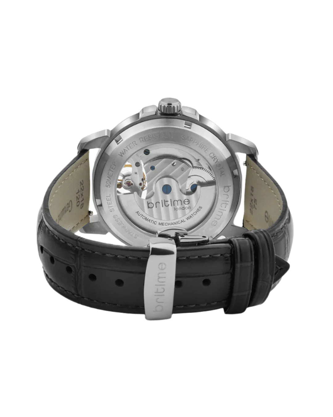 Britime Aquatica Blue Dial Multifunction Automatic  Men's Watch - 274-L10506 - Image 4