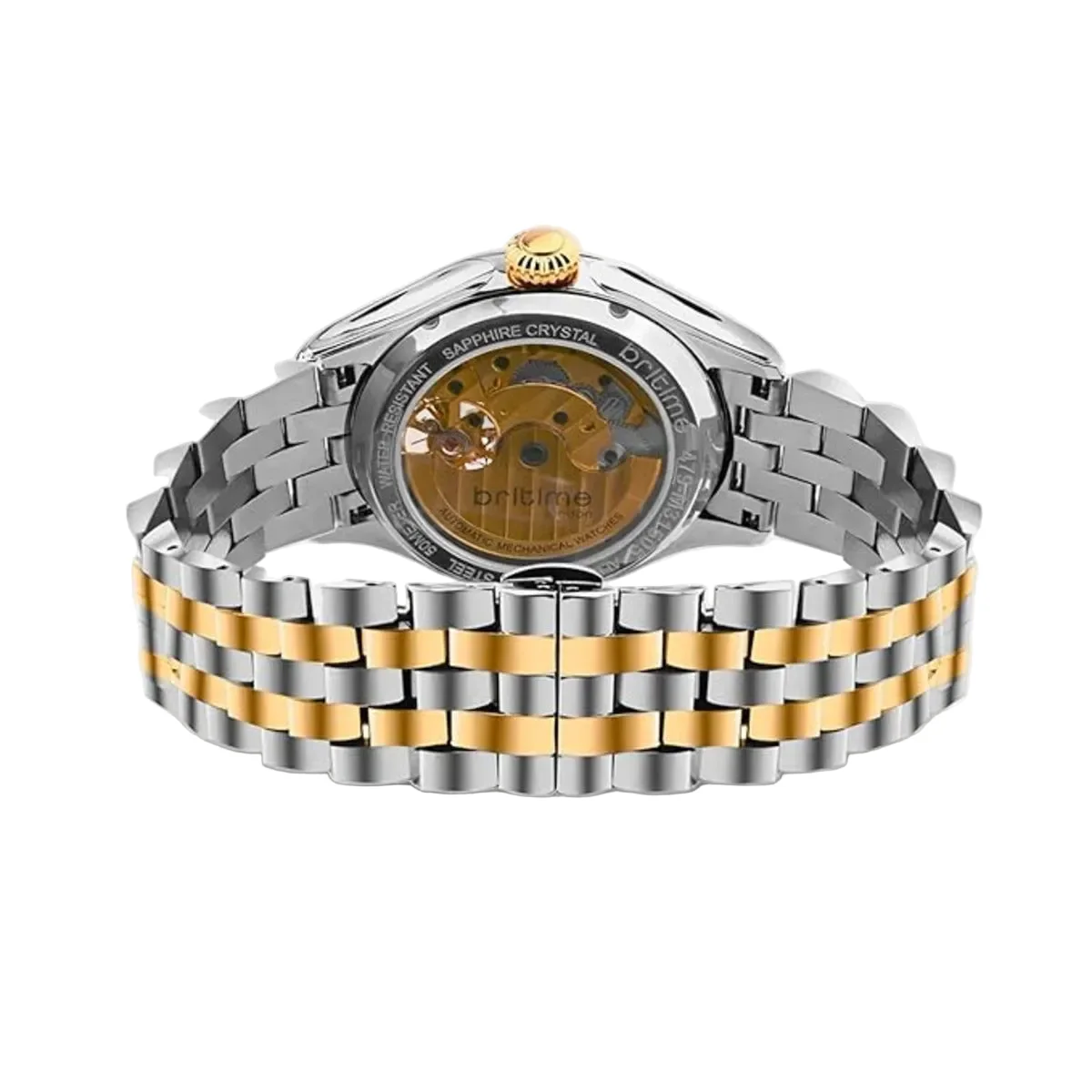 Britime Automatic Brown Dial Analog Watch For Men 479-M31505 - Image 3