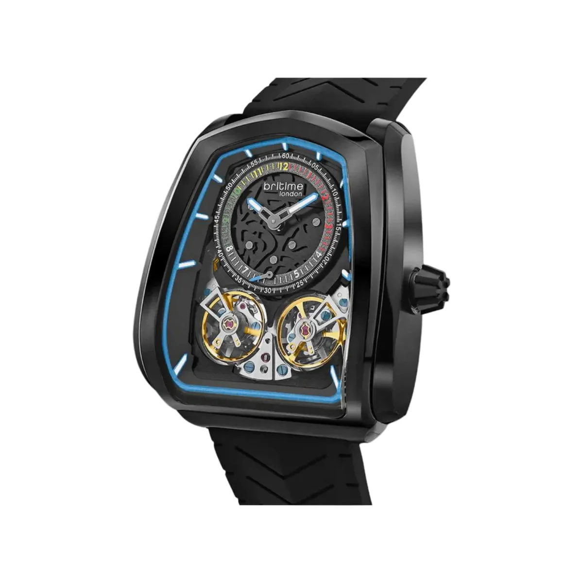 Britime Aventus Automatic Black Dial Analog Men's Watch 101-P40406 - Image 3