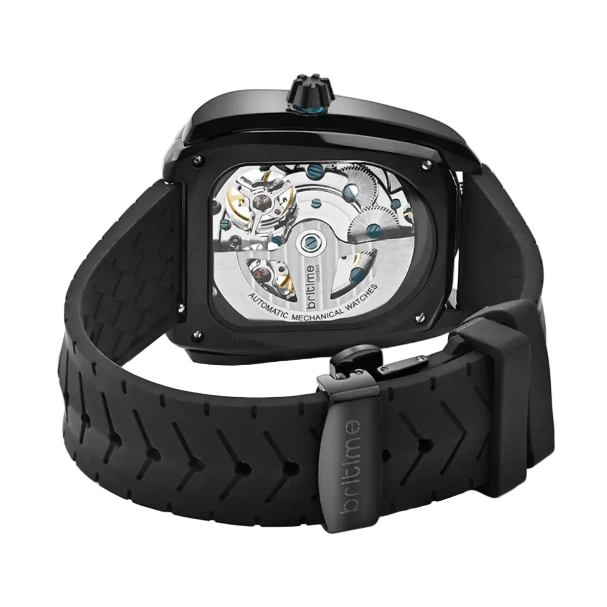 Britime Aventus Automatic Black Dial Analog Men's Watch 101-P40406 - Image 5