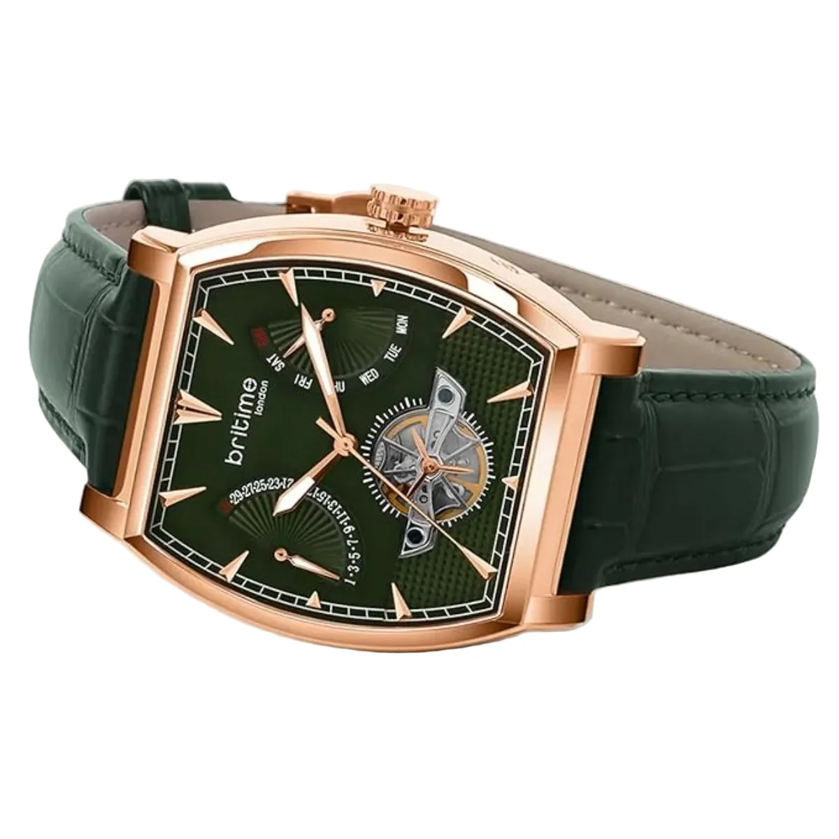 Britime Emerion Green Dial Multi-Function Automatic Men's Watch 465-L31412 - Image 3