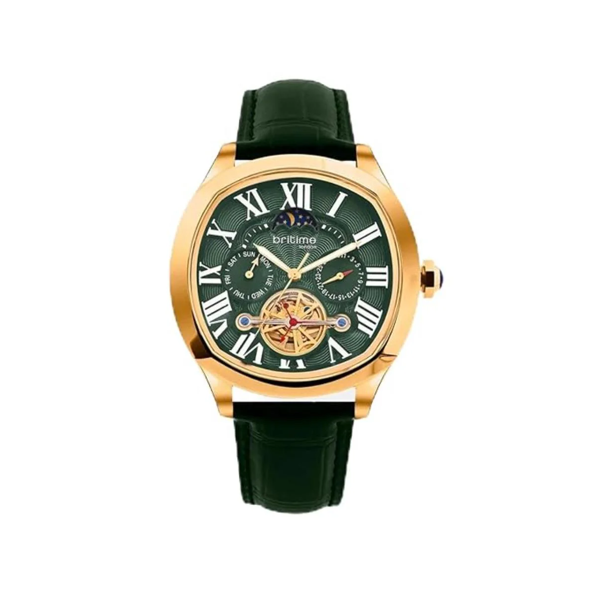 Britime Green Dial Multi-Function Automatic Men's Watch 1641-L31412
