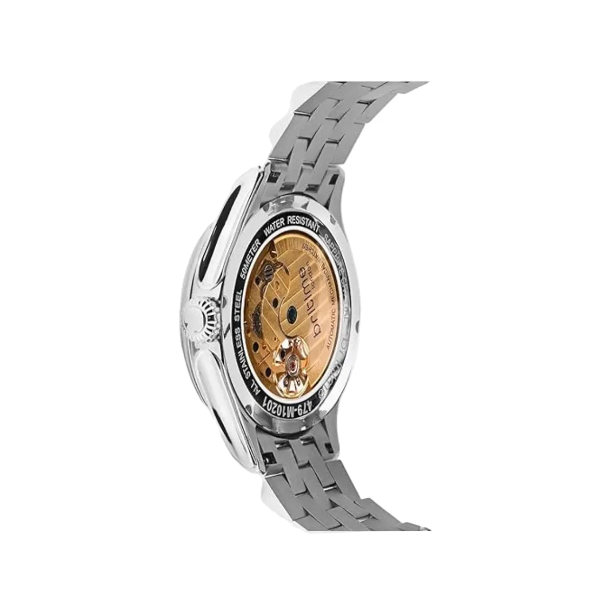 Britime Horizon Silver Dial Analog Automatic Men's Watch 479-M10201 - Image 3