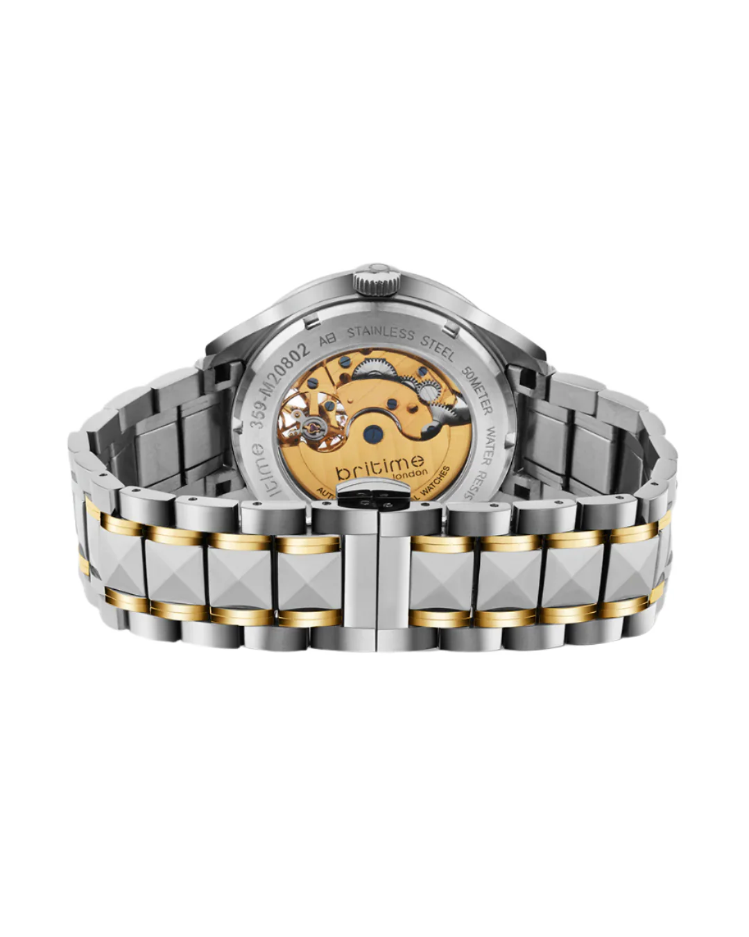 Britime Python Gold Dial Multifunction Automatic Men's Watch - 359-M10705 - Image 4