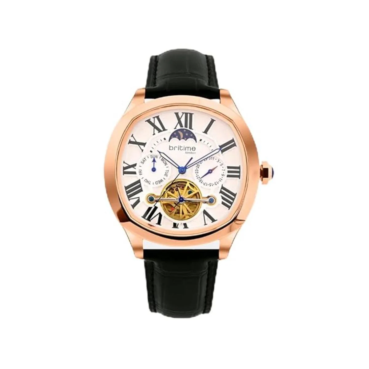 Britime Silver Dial Multi-Function Automatic Men's Watch 1641-L30306